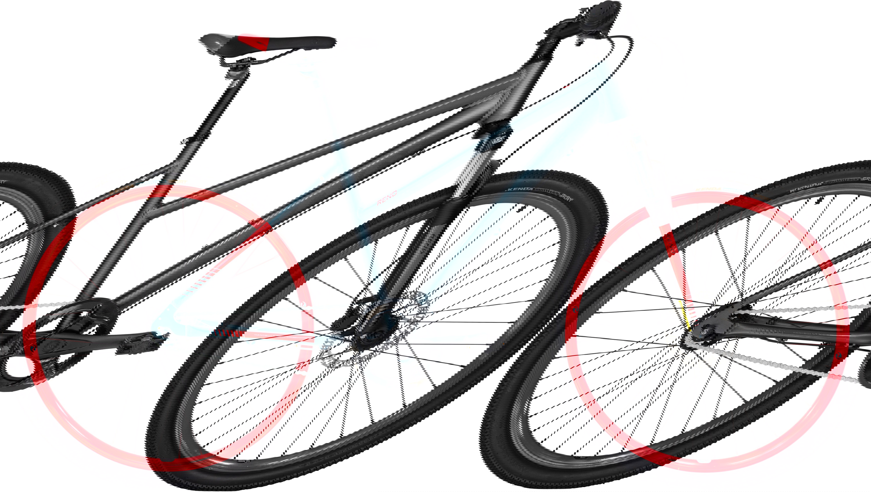 Nishiki Reno Dame Grå - Nishiki Mountainbike  - 5707965287280